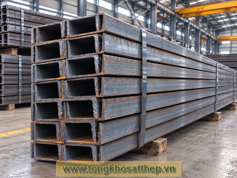 Thép C đúc C125×65 SS400 CT3 - tongkhosatthep.vn