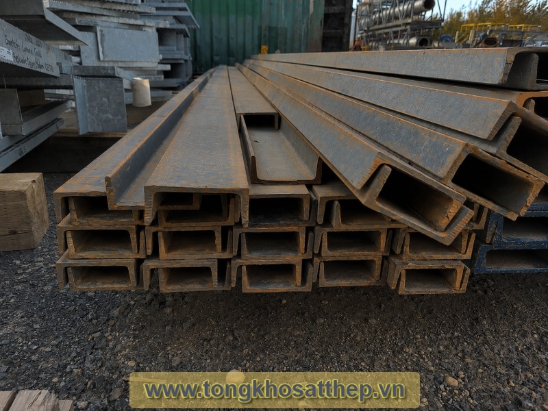 Thép C đúc C150×75 SS400 CT3 - tongkhosatthep.vn