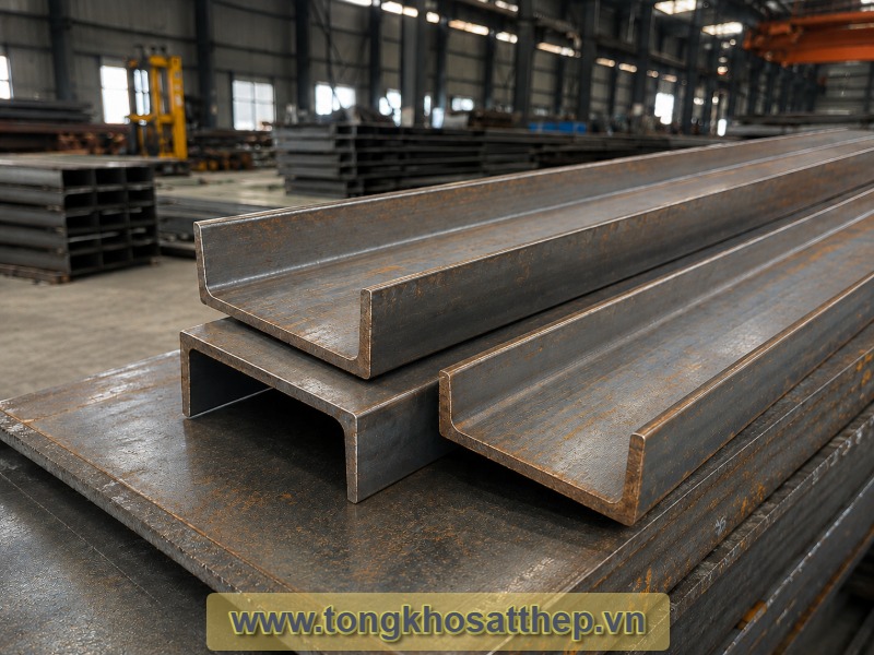 Thép C đúc C250×90 SS400 CT3 - tongkhosatthep.vn