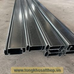 Xà gồ C120 mạ kẽm - tongkhosatthep.vn
