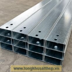 Xà gồ C125 mạ kẽm - tongkhosatthep.vn