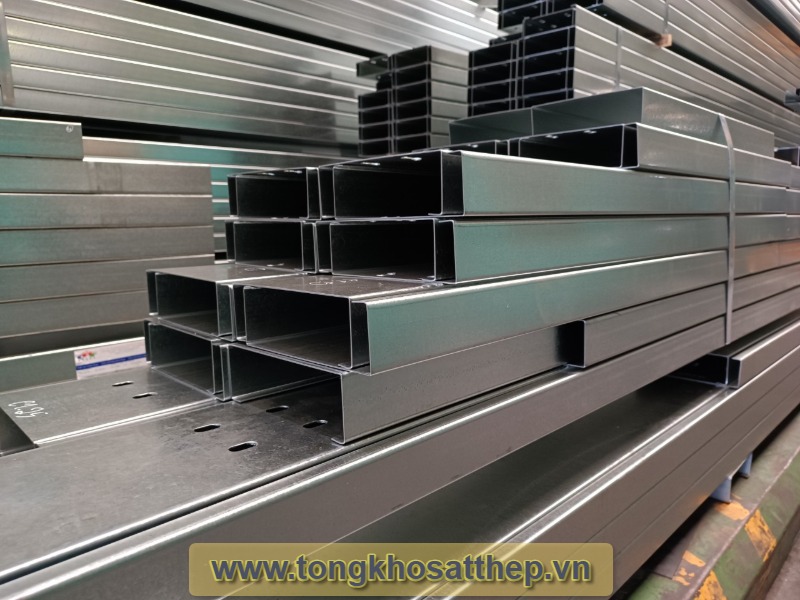 Xà gồ C80 mạ kẽm - tongkhosatthep.vn